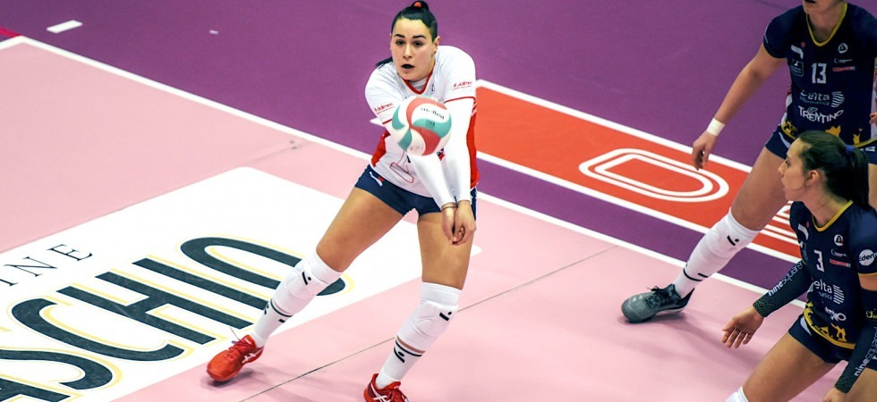 Ilenia Moro, libero della Delta Despar Trentino (foto Alessio Marchi - Trentino Rosa)